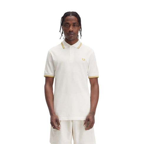 Fred Perry Polo Polo Uomo con doppia riga M P25 - FRED PERRYM3600 - Y53 - M - Francavilla Moda